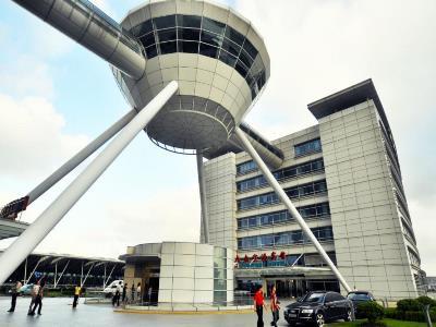 Da Zhong Hotel Indoor Stadium Xuhui Xangai Exterior foto